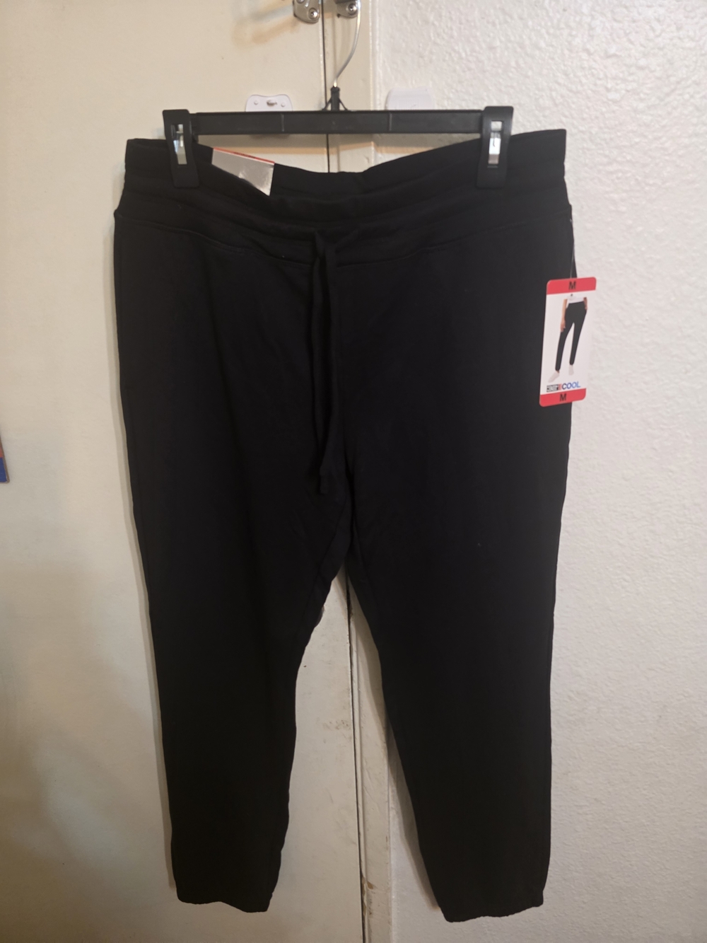 32 Degrees Black Track Joggers
